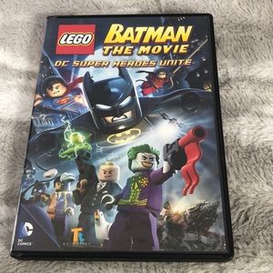 The Lego Batman the movie DC superheroes unite dvd